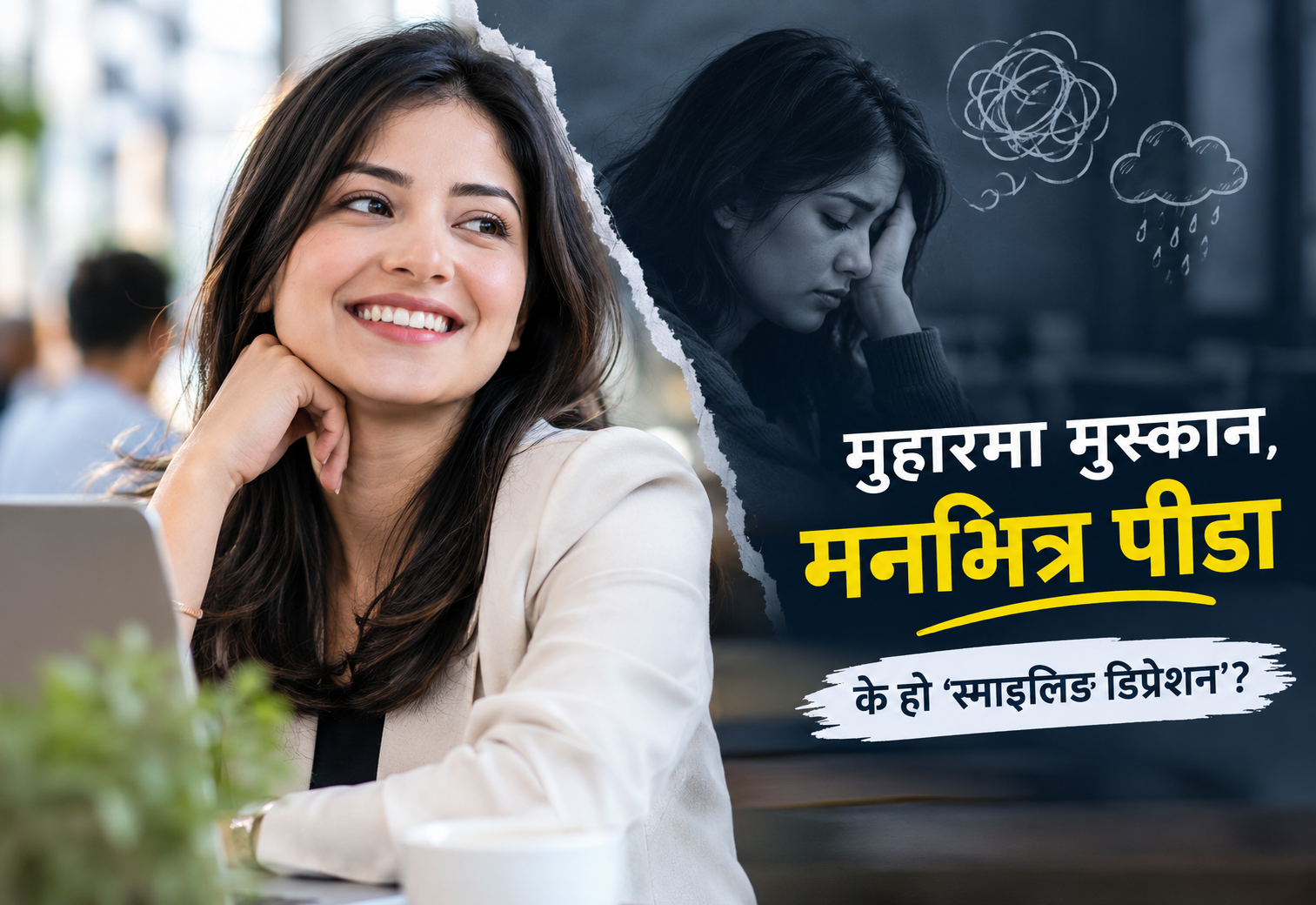 मुहारमा मुस्कान, मनभित्र पीडा : के हो ‘स्माइलिङ डिप्रेशन’?